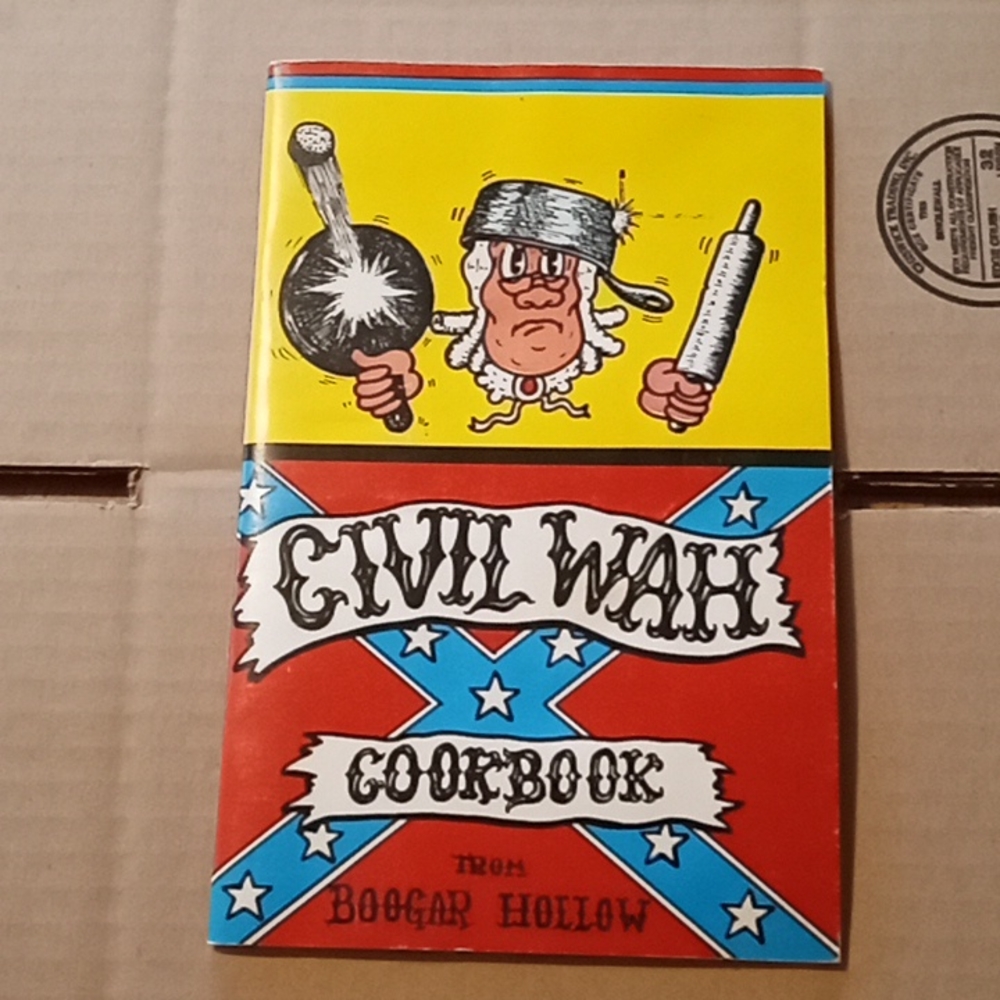 Civil Wah Cookbook Book of Recipes